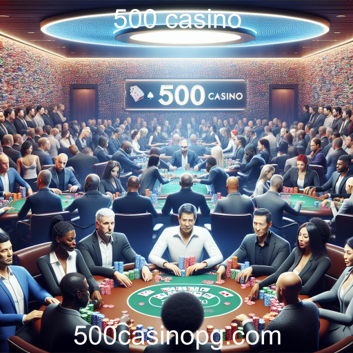 Experimente a Emoção do Poker Room no 500 Casino